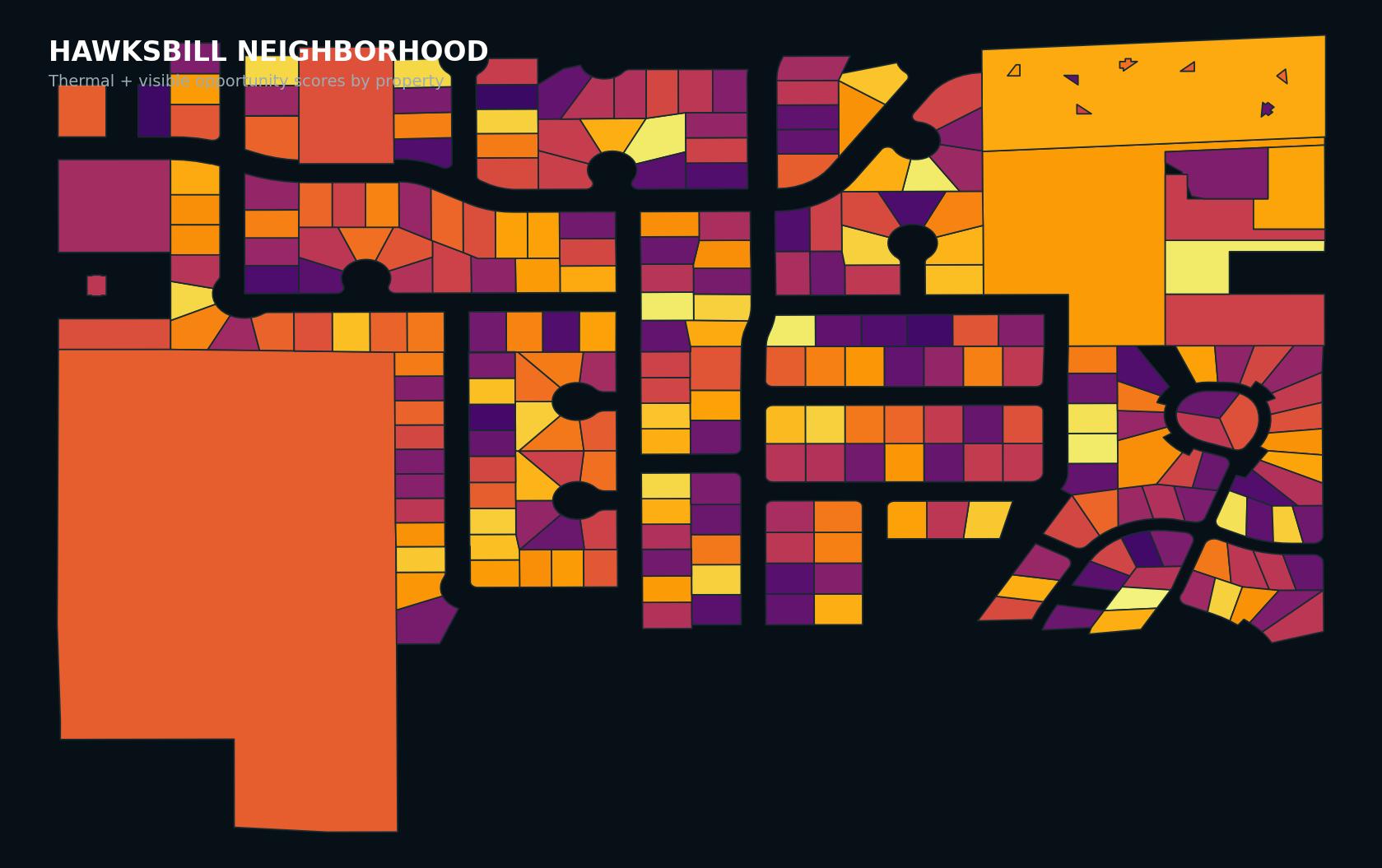 Hawksbill neighborhood property opportunity map